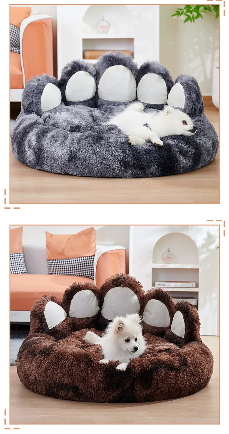 🛏️ Cosmic Paw Plush Bed