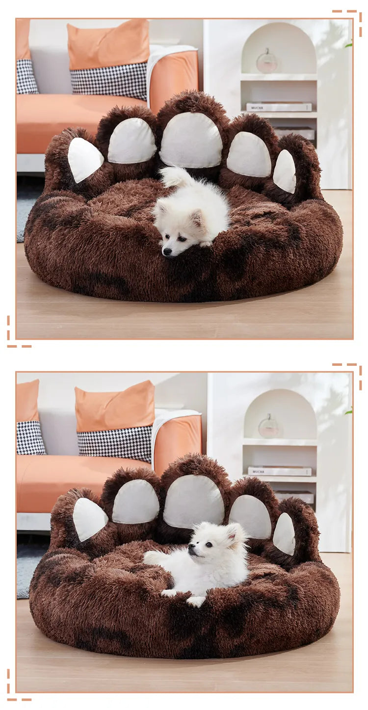 🛏️ Cosmic Paw Plush Bed
